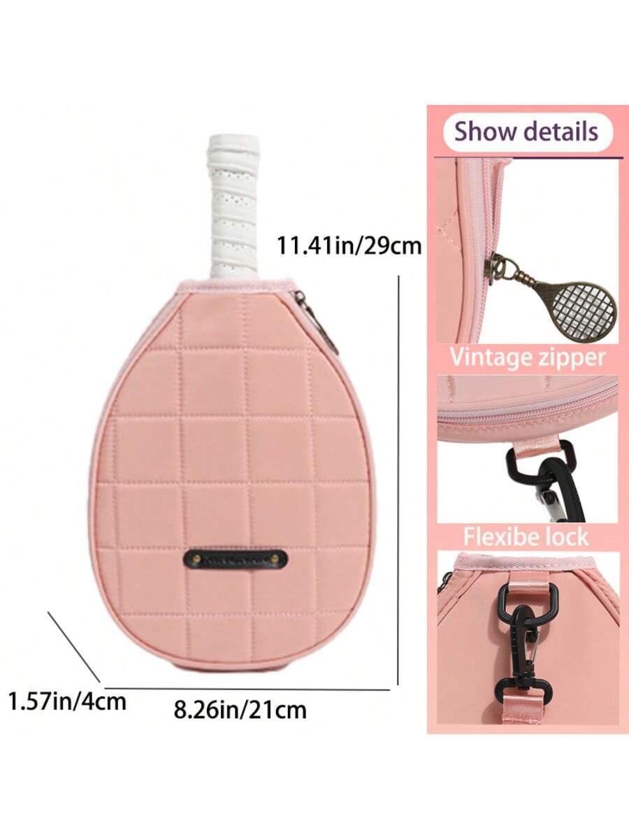 Professional Tennis & Padel Racket Bag – Large Capacity Crossbody Shoulder Bag