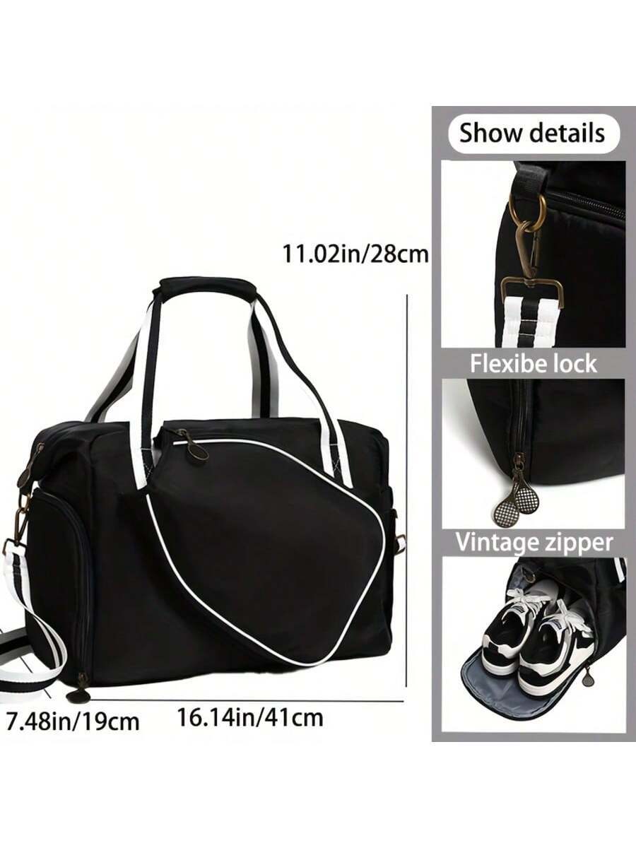 Tennis & Padel Racket Bag – Lightweight Sports Shoulder Bag for Men & Women