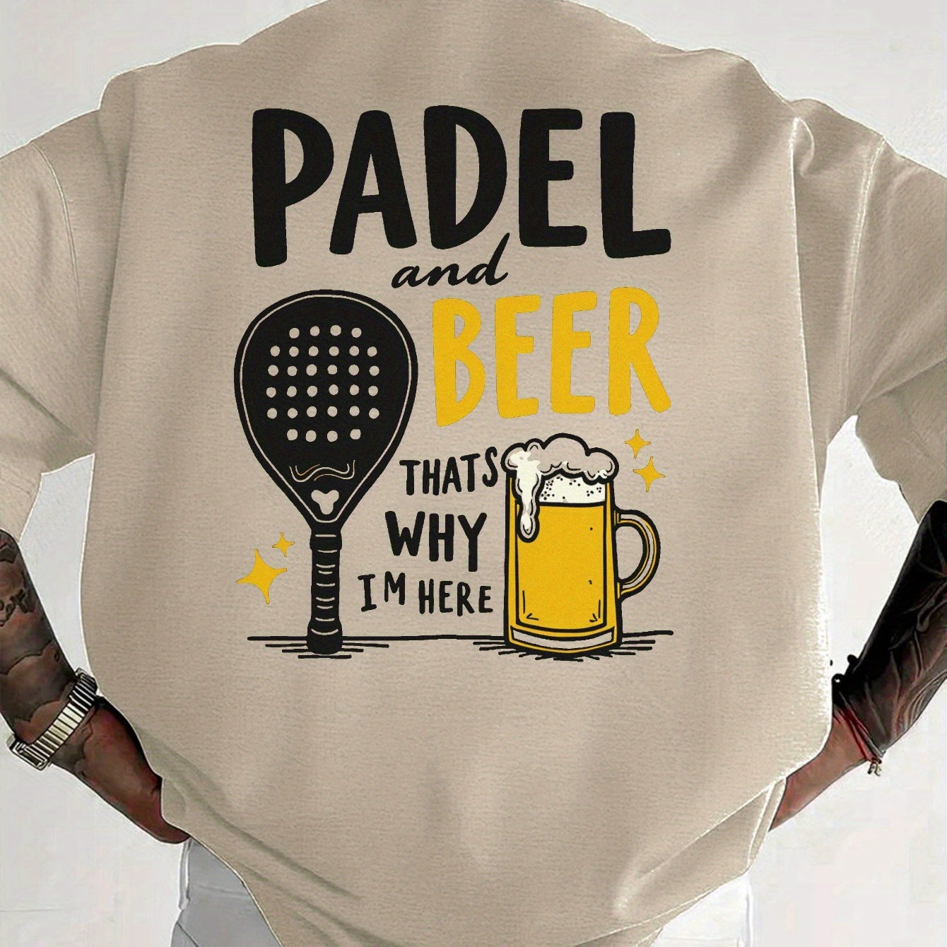 Padel T-Shirt | Fun Casual Tee for Padel Lovers