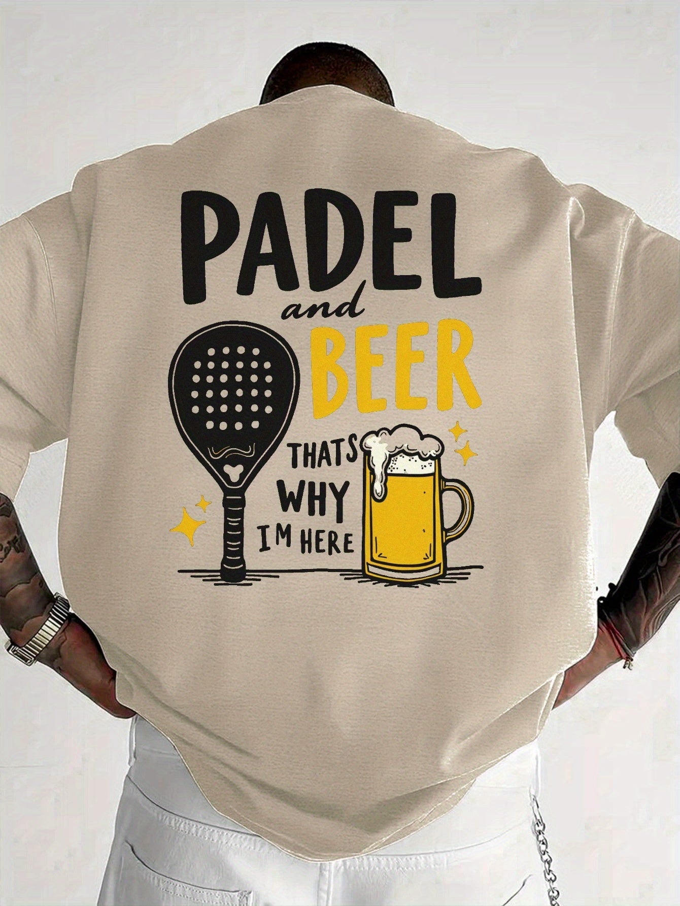 Padel T-Shirt | Fun Casual Tee for Padel Lovers