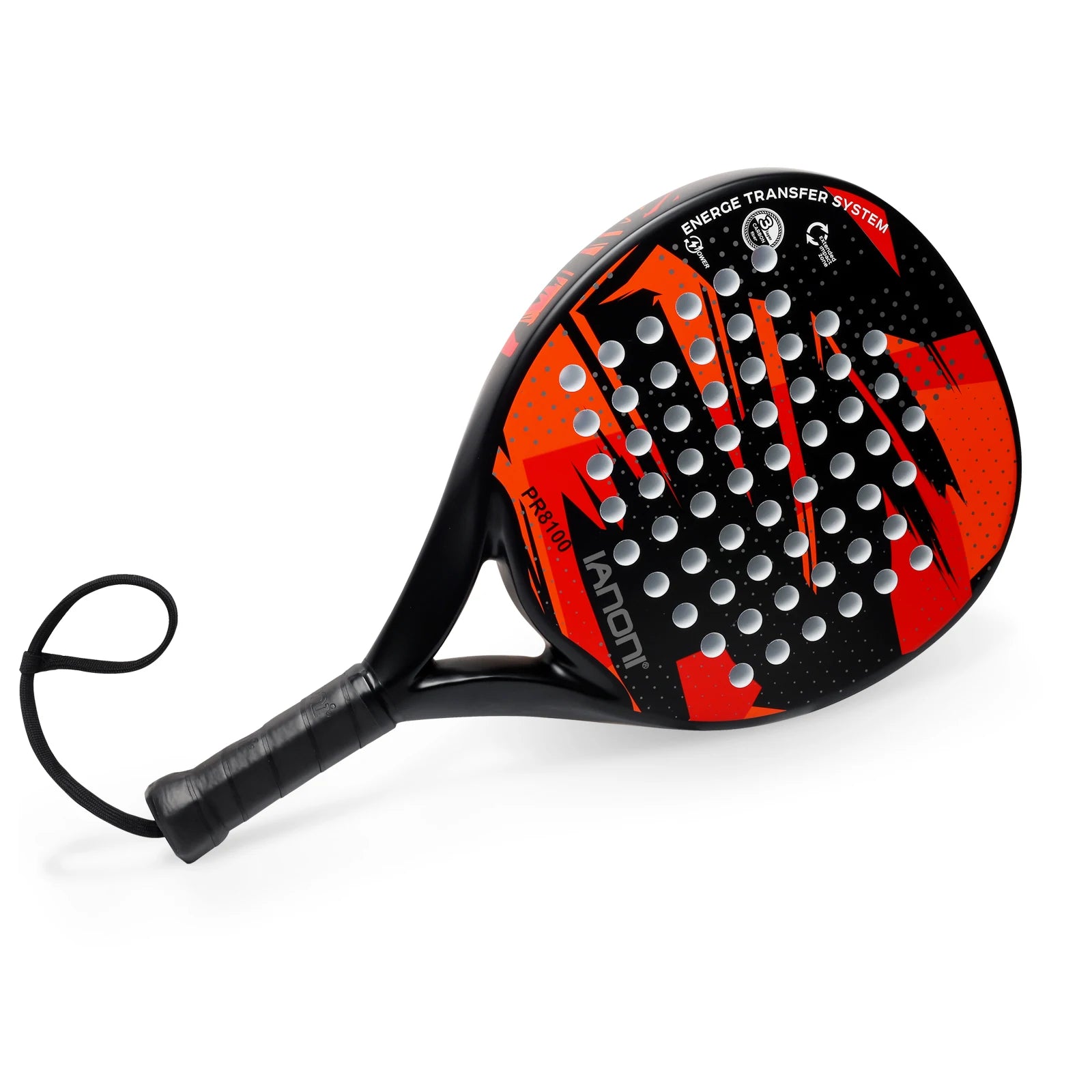 Padel Racket Carbon Fiber Surface with EVA Memory Foam