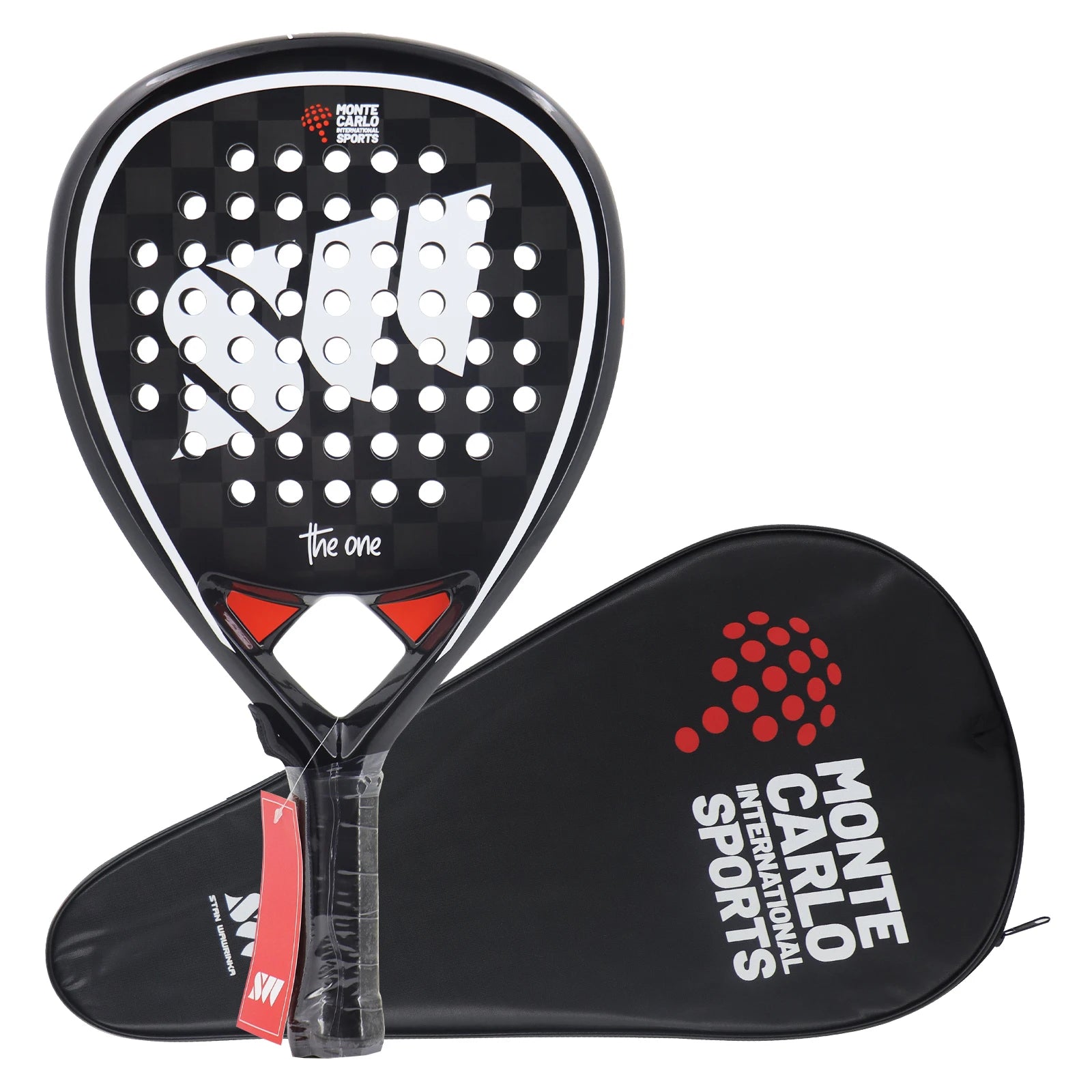 Carbon Fibre Padel Racket – EVA Memory Core – Rough Surface – Lightweight