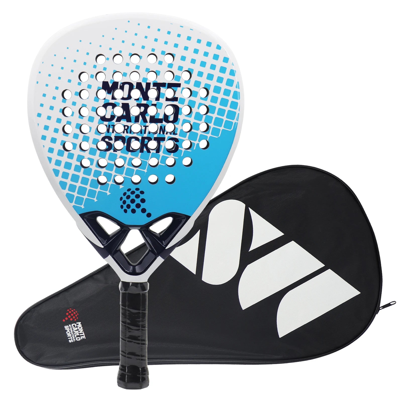 Carbon Fibre Padel Racket – EVA Memory Core – Rough Surface – Lightweight