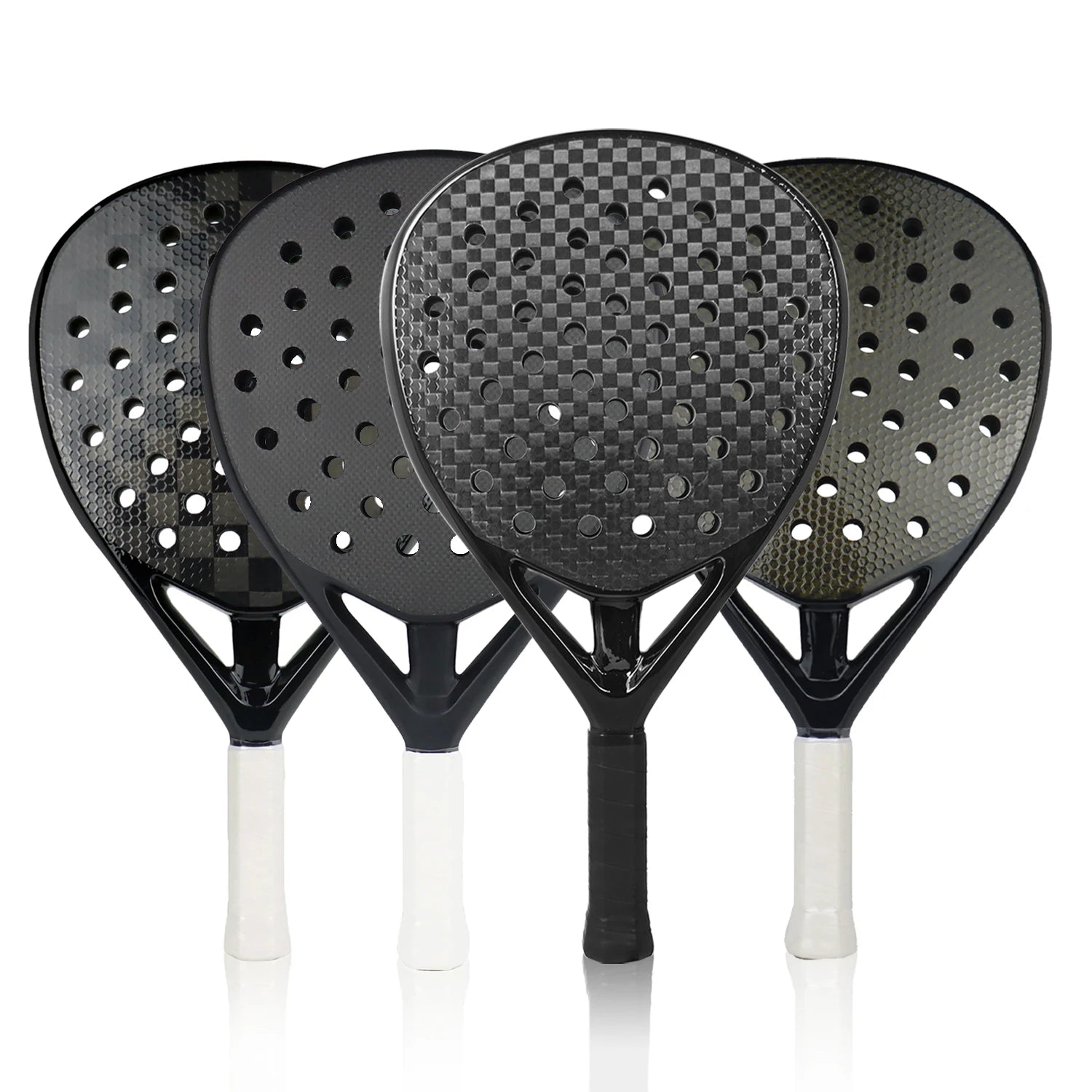 Carbon Fibre Padel Racket – EVA Memory Core – Rough Surface – Lightweight