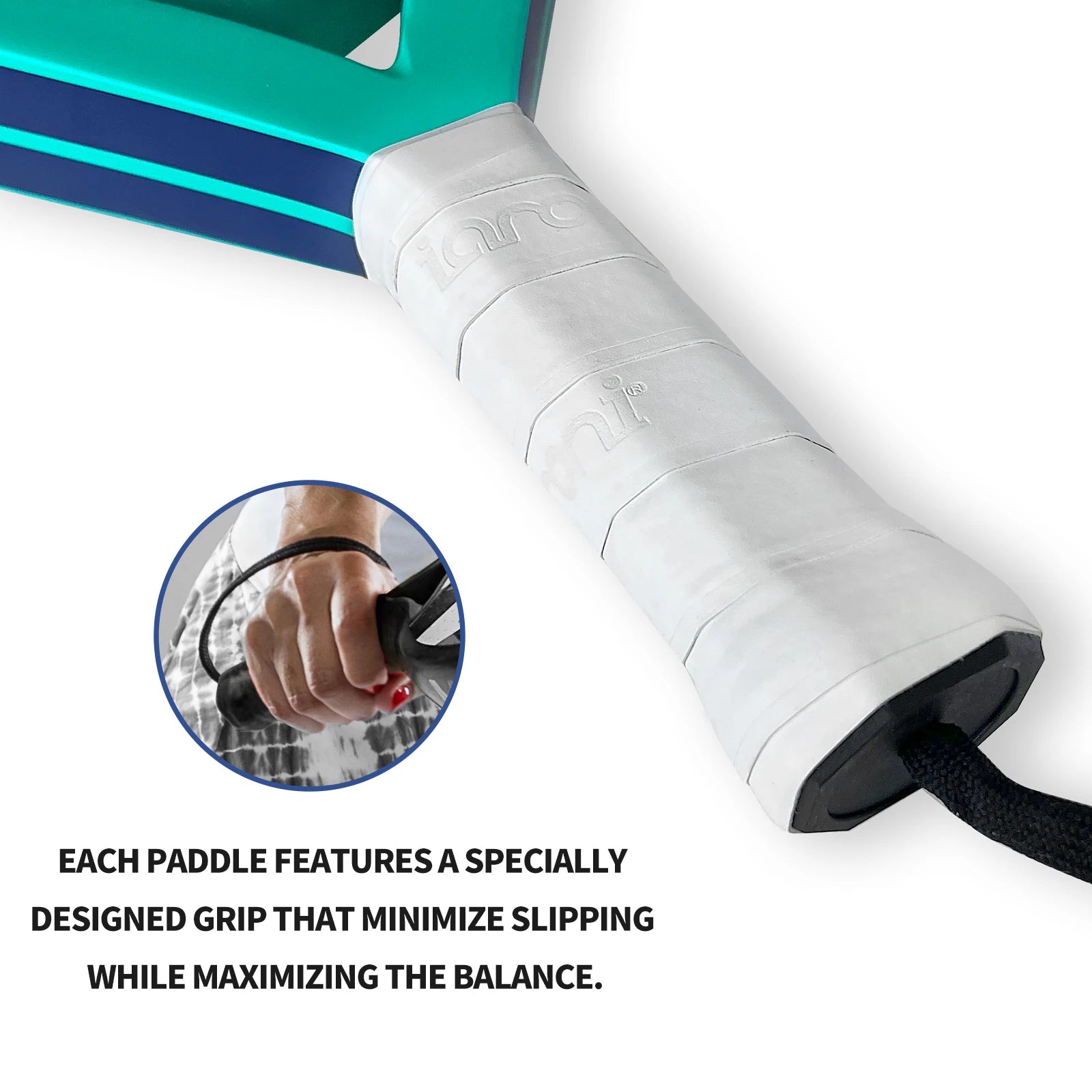 Carbon Fiber Padel Racket for Men & Women – Lightweight EVA Core Power Control Paddle