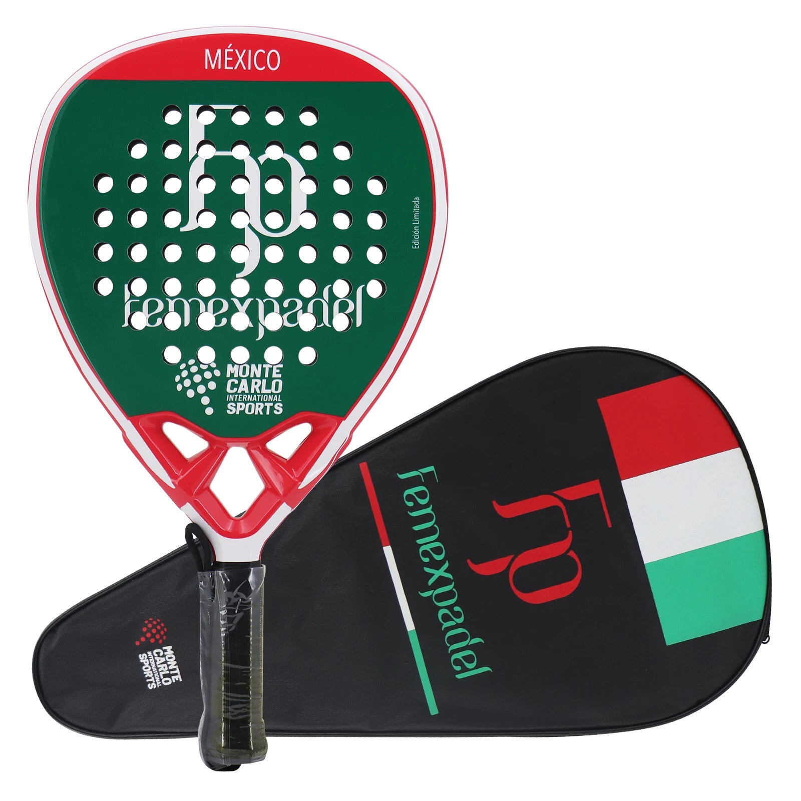 Carbon Fibre Padel Racket – EVA Memory Core – Rough Surface – Lightweight