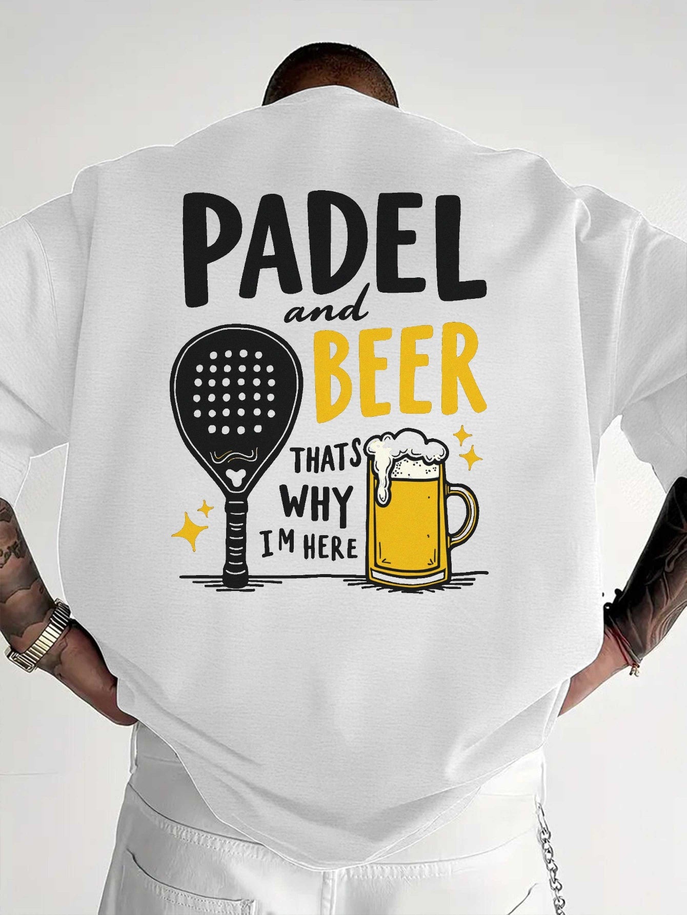 Padel T-Shirt | Fun Casual Tee for Padel Lovers